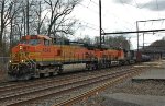 BNSF 4348 leader on K163